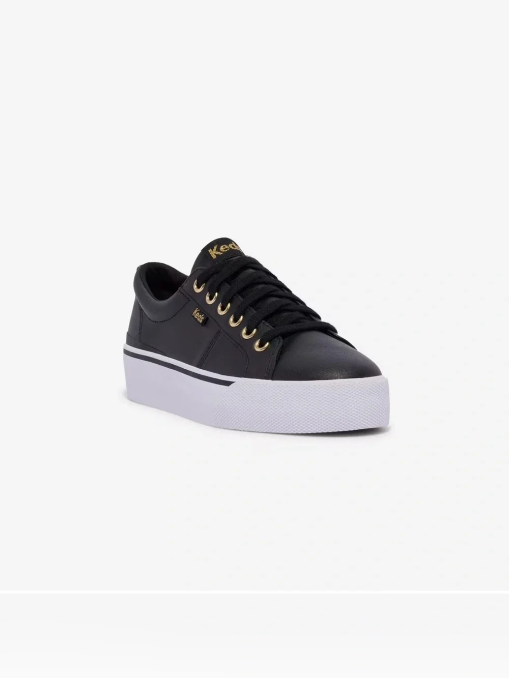 Keds lace leather